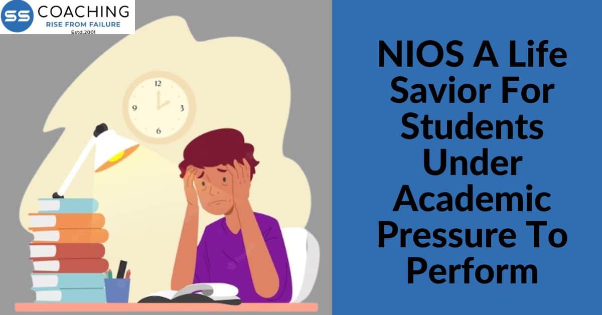 NIOS a life savior for students under academic pressure to perform