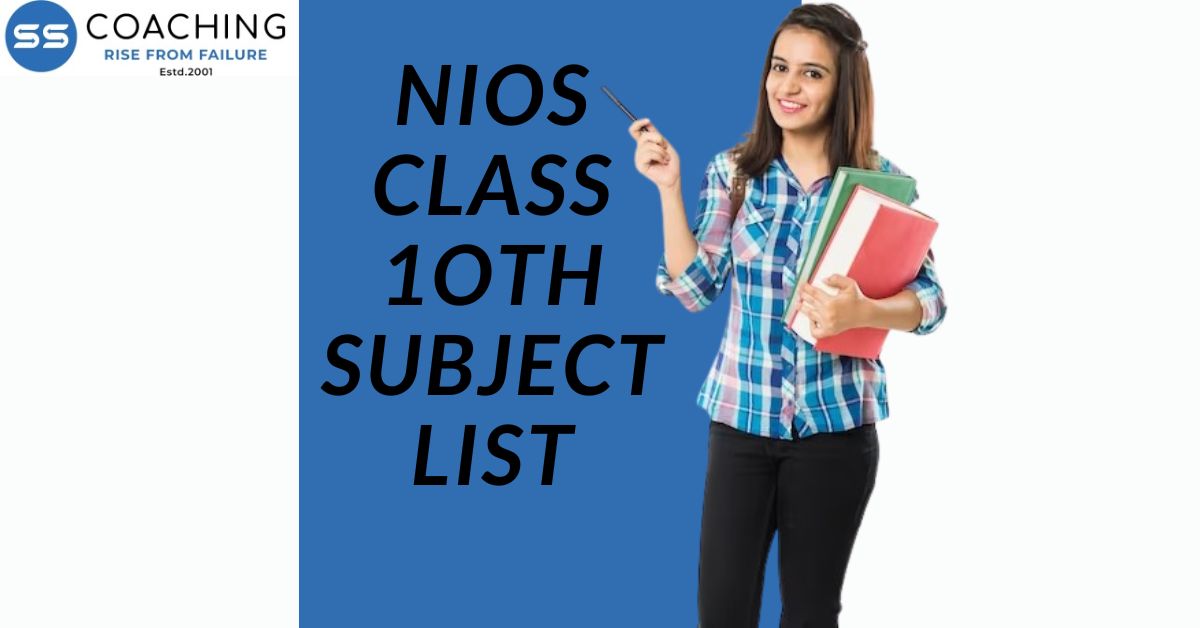 NIOS CLASS 1OTH SUBJECT LIST