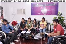 Students in Director Chamber